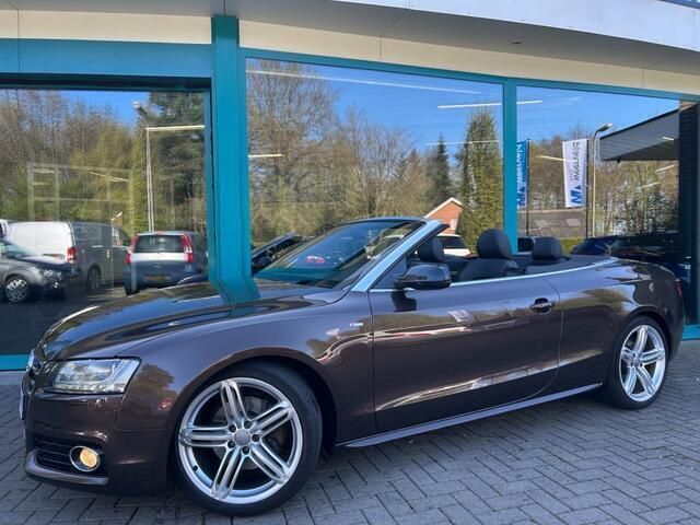 Bruin, metallic lak Gebruikt 2009 Audi A5 Cabriolet S-Line Cabriolet | € 8.900 (Eerlijke prijs) - Afbeelding 1/4