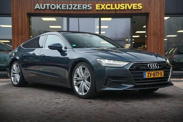 Blauw Gebruikt 2018 Audi A7 Sportback Proline Hatchback | € 36.900 (Super prijs) - Afbeelding 1/4