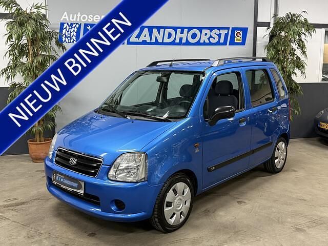 Occasion Suzuki Wagon R GLX 94 PK (69 kW) 2004 Blauw MPV