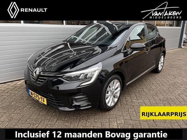Zwart Gebruikt 2022 Renault Clio V Intens Hatchback | € 13.750 (Eerlijke prijs) - Afbeelding 1/4
