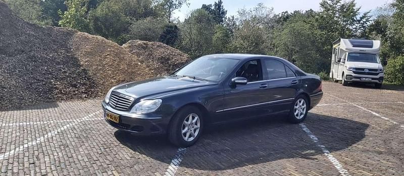 Zwart Gebruikt 2005 Mercedes S350 Sedan | € 4.750 - Afbeelding 1/4