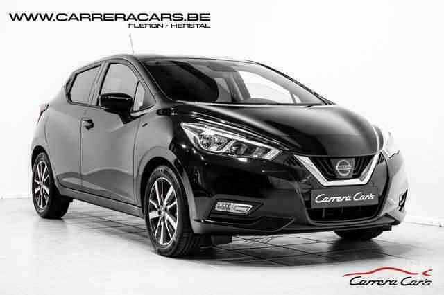 Zwart Gebruikt 2018 Nissan Micra Tekna Hatchback | € 13.750 - Afbeelding 1/4
