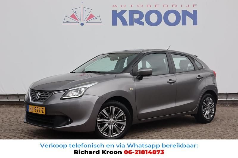 Grijs Gebruikt 2017 Suzuki Baleno Exclusive Hatchback | € 9.450 (Goede deal) - Afbeelding 1/4