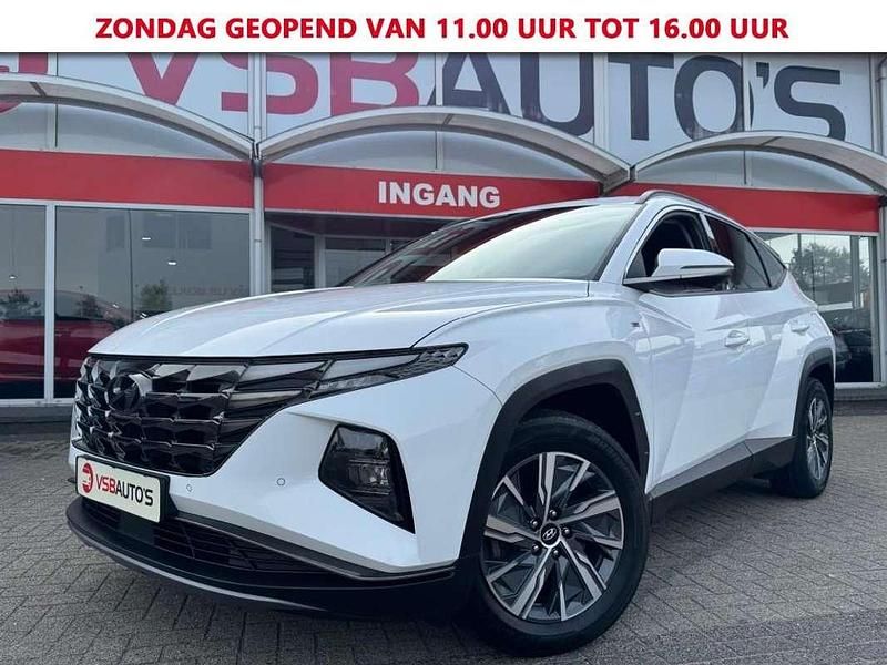 Wit Occasion 2021 Hyundai Tucson SUV | € 22.950 (Super prijs) - Afbeelding 1/4