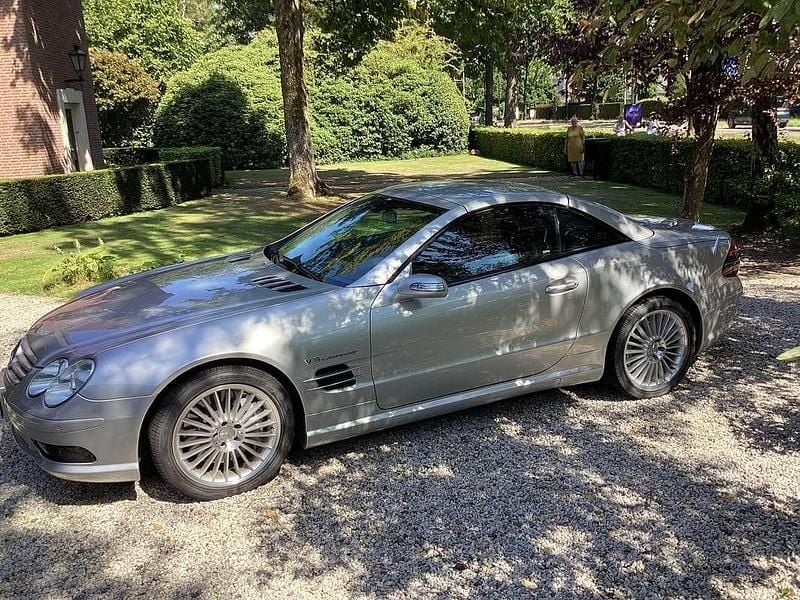 Grijs Gebruikt 2003 Mercedes SL55 AMG AMG Cabriolet | € 37.900 - Afbeelding 1/4