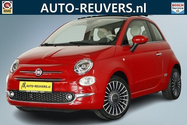Rood Gebruikt 2016 Fiat 500 Lounge Hatchback | € 10.900 (Goede deal) - Afbeelding 1/4