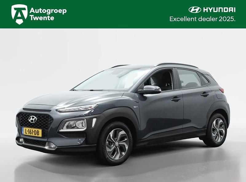 Grijs Gebruikt 2021 Hyundai Kona Comfort SUV | € 21.945 - Afbeelding 1/4