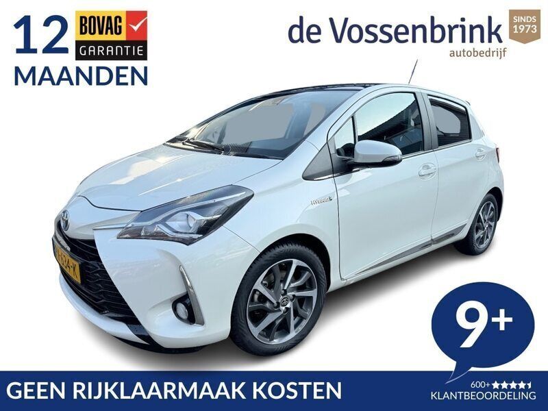 Wit Gebruikt 2017 Toyota Yaris Premium Hatchback | € 16.950 (Eerlijke prijs) - Afbeelding 1/4
