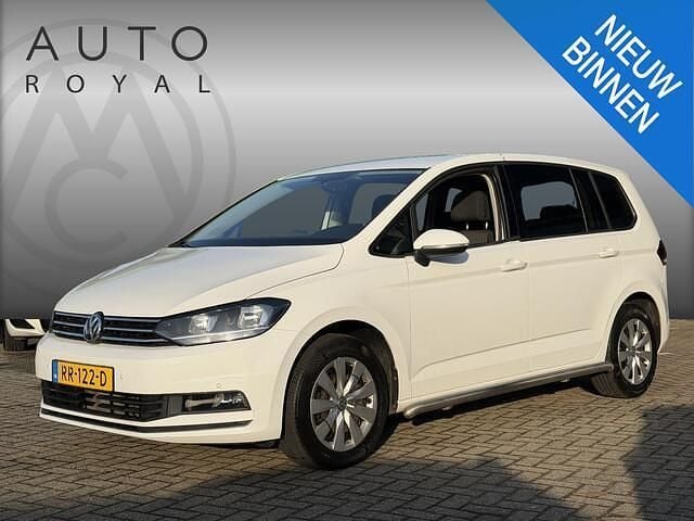 Wit Occasion 2018 VW Touran Comfortline MPV | € 12.995 (Super prijs) - Afbeelding 1/4