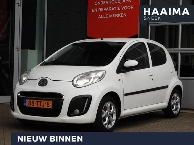 Wit Gebruikt 2012 Citroën C1 First Hatchback | € 4.450 (Eerlijke prijs) - Afbeelding 1/4