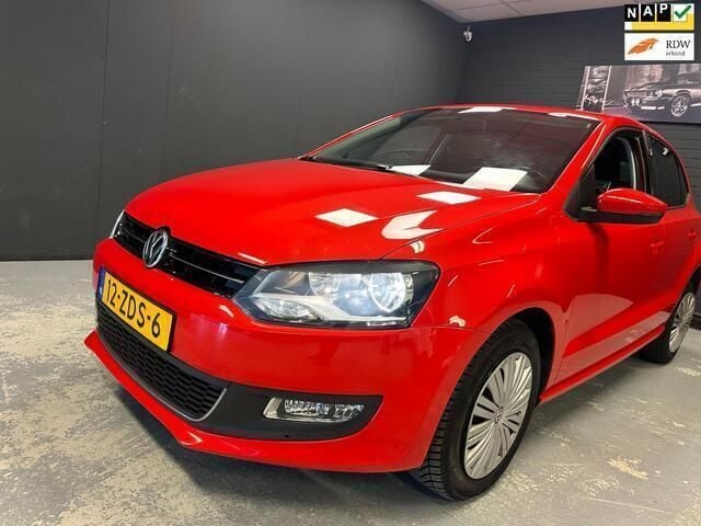Rood Gebruikt 2012 VW Polo Highline Hatchback | € 6.499 (Super prijs) - Afbeelding 1/4