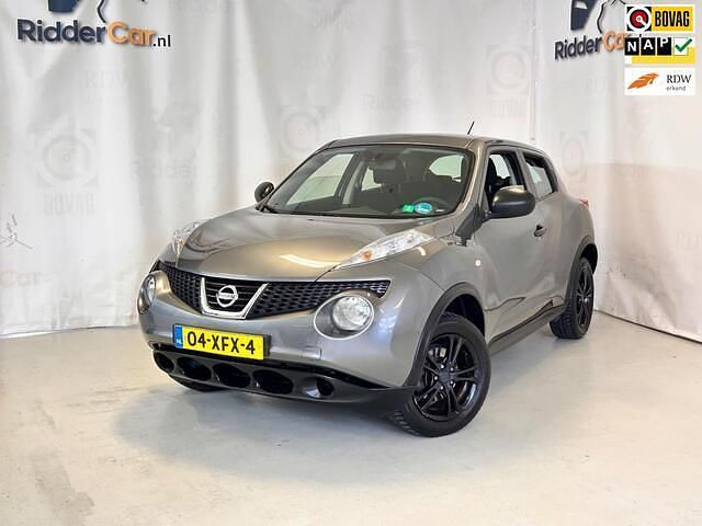 Grijs Occasion 2012 Nissan Juke Visia SUV | € 6.499 (Eerlijke prijs) - Afbeelding 1/4
