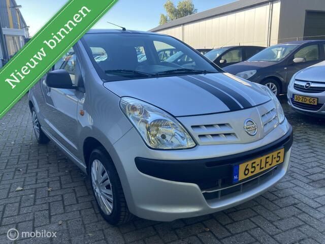 Occasion Nissan Pixo Visia 68 PK (50 kW) 2010 Grijs, metallic lak Hatchback