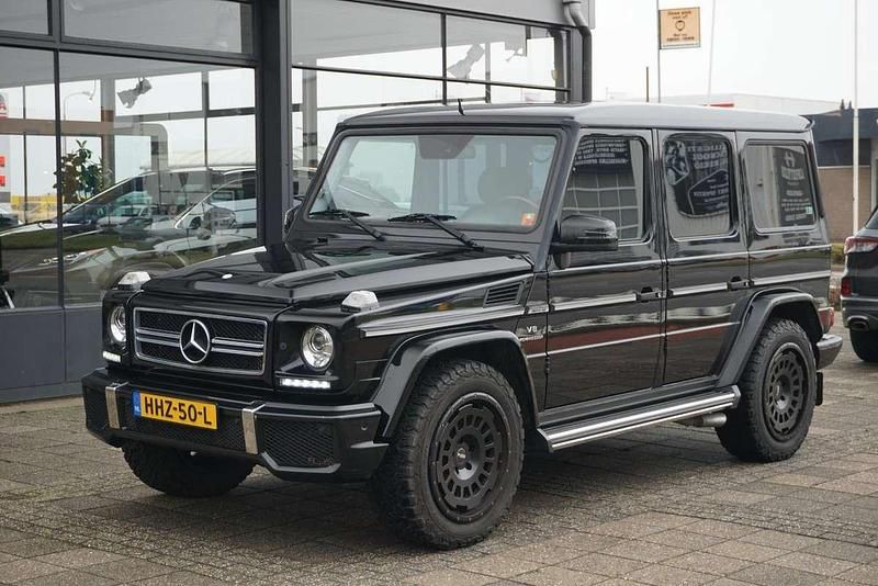 Occasion Mercedes G55 AMG AMG 500 PK (367 kW) 2007 Zwart SUV