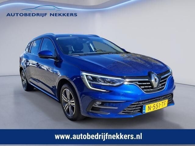 Blauw Gebruikt 2022 Renault Mégane GrandTour Intens Stationwagen | € 17.950 (Goede deal) - Afbeelding 1/4