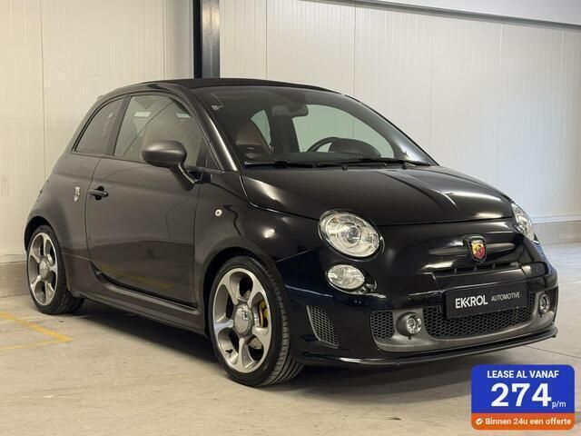 Zwart Gebruikt 2015 Fiat 500C Abarth Cabriolet | € 15.450 (Super prijs) - Afbeelding 1/2