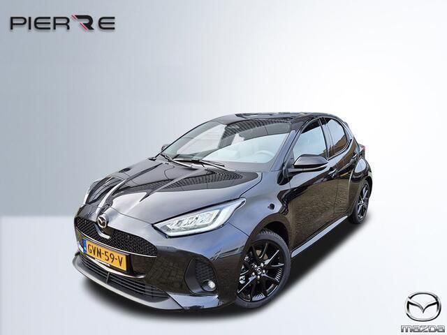 Donker zwart metallic Gebruikt 2024 Mazda 2 Homura-Line Hatchback | € 33.790 - Afbeelding 1/4