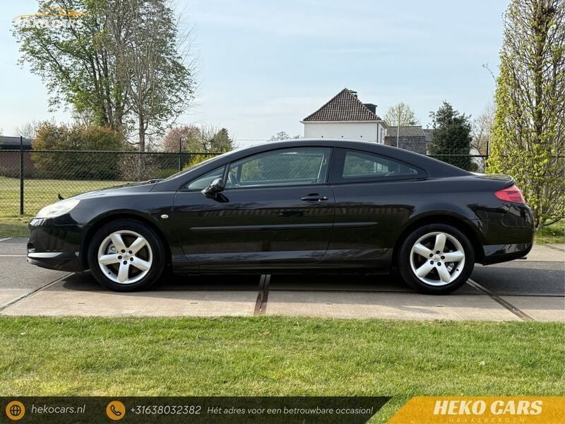 Zwart Gebruikt 2006 Peugeot 407 Coupe Coupé | € 3.995 (Eerlijke prijs) - Afbeelding 1/4