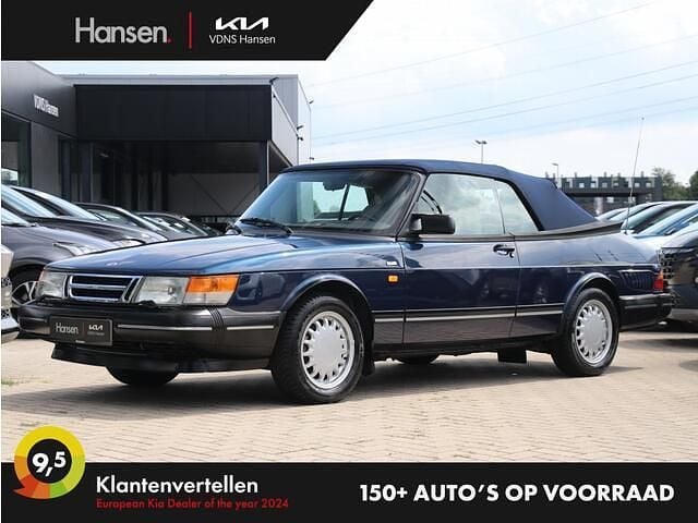 Blauw Gebruikt 1992 Saab 900 Cabriolet Cabriolet | € 29.945 - Afbeelding 1/4