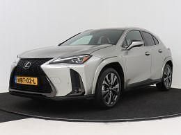 Grijs metallic Occasion 2025 Lexus UX 300e Sport Line SUV | € 56.945 - Afbeelding 1/3