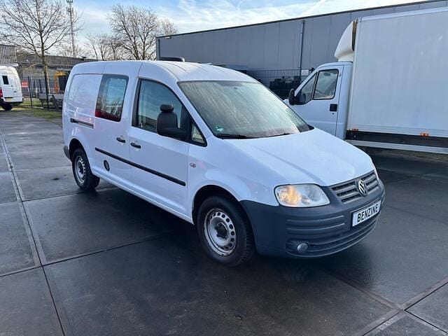 Wit Occasion 2010 VW Caddy Maxi MPV | € 9.999 (Eerlijke prijs) - Afbeelding 1/4
