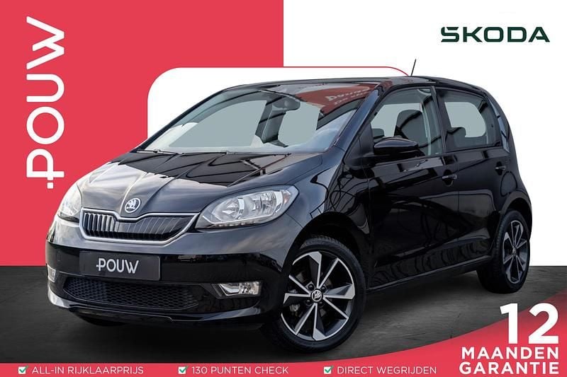 Zwart Gebruikt 2020 Skoda Citigo-e IV Style Hatchback | € 10.450 (Eerlijke prijs) - Afbeelding 1/4