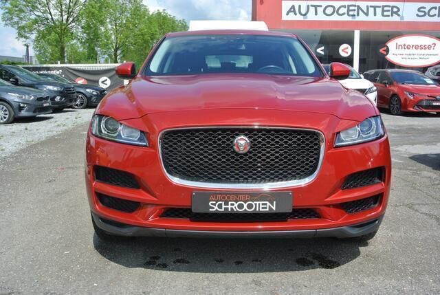 Rood Gebruikt 2017 Jaguar F-Pace Pure SUV | € 18.300 (Goede deal) - Afbeelding 1/4