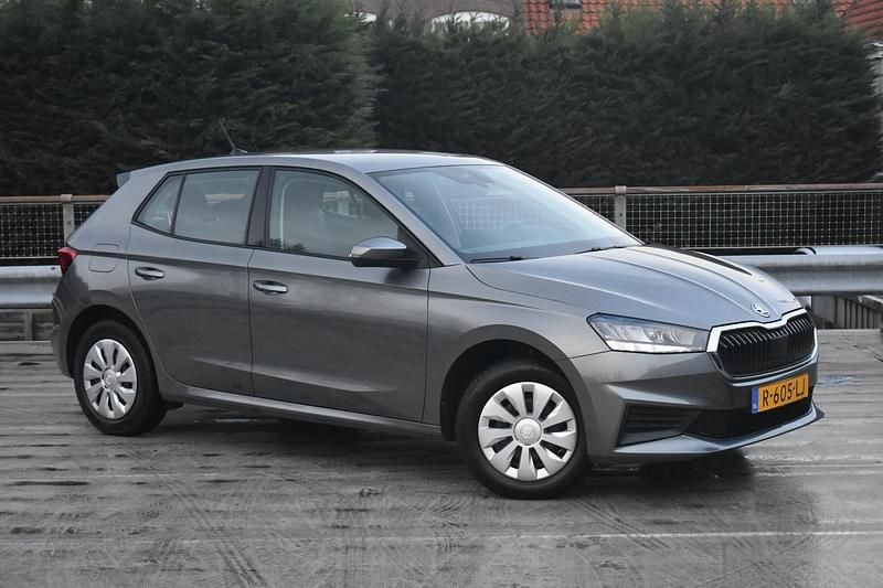 Occasion Skoda Fabia Ambition 2022 Grijs Hatchback