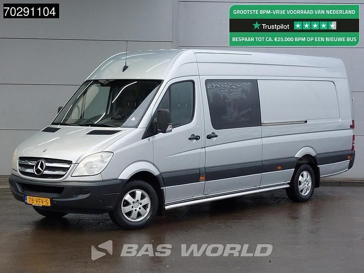 Zilver Occasion 2007 Mercedes Sprinter Van | € 12.900 (Super prijs) - Afbeelding 1/4
