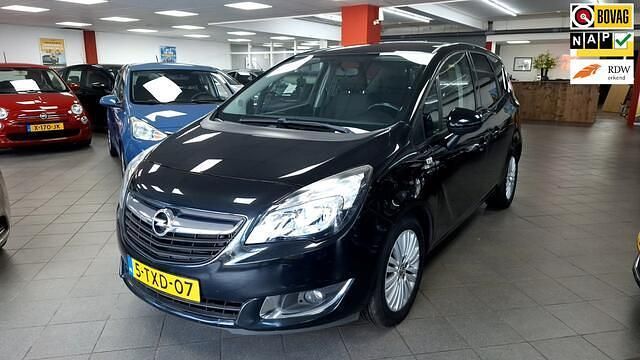 Zwart Gebruikt 2014 Opel Meriva Design Edition MPV | € 7.950 - Afbeelding 1/4