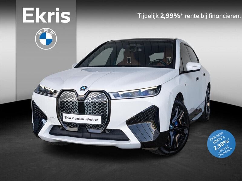 Wit Gebruikt 2023 BMW iX Executive SUV | € 77.850 (Eerlijke prijs) - Afbeelding 1/4