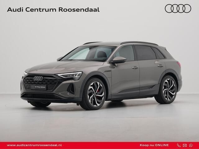 Grijs, metallic lak Gebruikt 2024 Audi Q8 e-tron Advanced SUV | € 72.940 (Eerlijke prijs) - Afbeelding 1/4