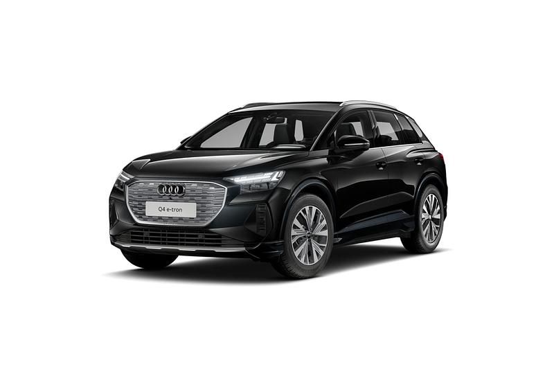 Mythoszwart metallic Nieuw 2025 Audi Q4 e-tron Design SUV | € 52.475 (Duur) - Afbeelding 1/4