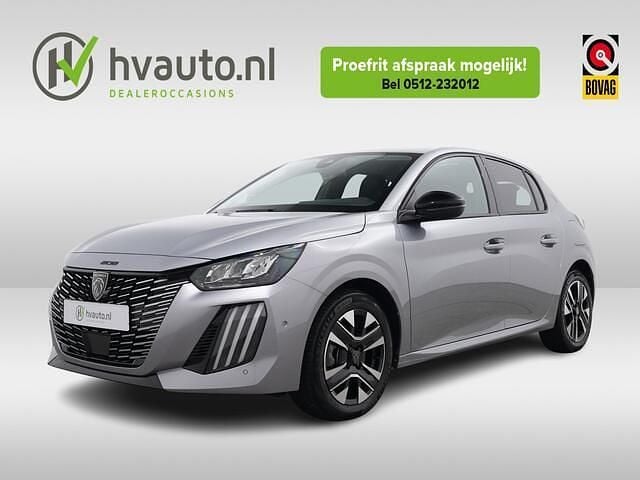 Grijs (metallic) Gebruikt 2024 Peugeot 208 Allure Hatchback | € 17.900 (Goede deal) - Afbeelding 1/4