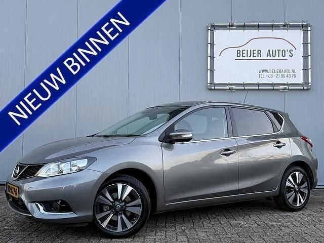 Grijs (metallic) Occasion 2017 Nissan Pulsar N-Connecta Hatchback | € 11.495 (Eerlijke prijs) - Afbeelding 1/4