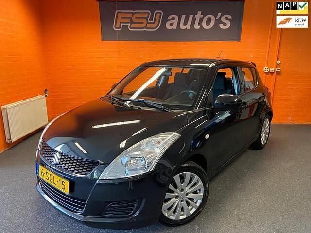Zwart Gebruikt 2013 Suzuki Swift Sport Hatchback | € 5.950 (Eerlijke prijs) - Afbeelding 1/4