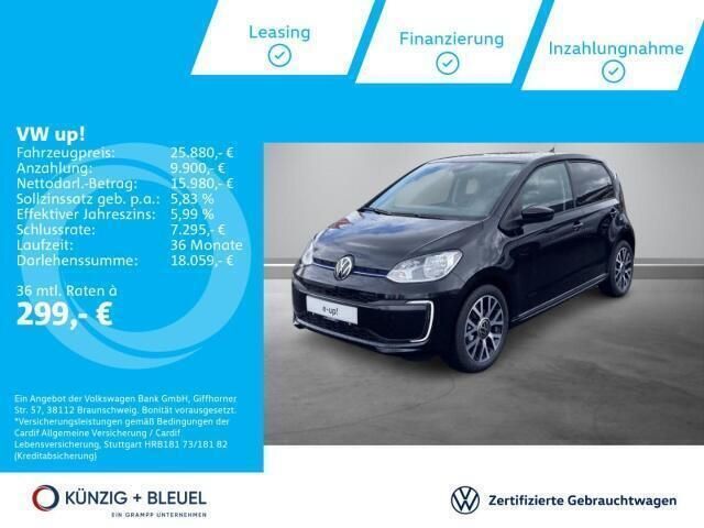 Zwart Gebruikt 2023 VW e-up! Edition Hatchback | € 23.929 (Duur) - Afbeelding 1/4