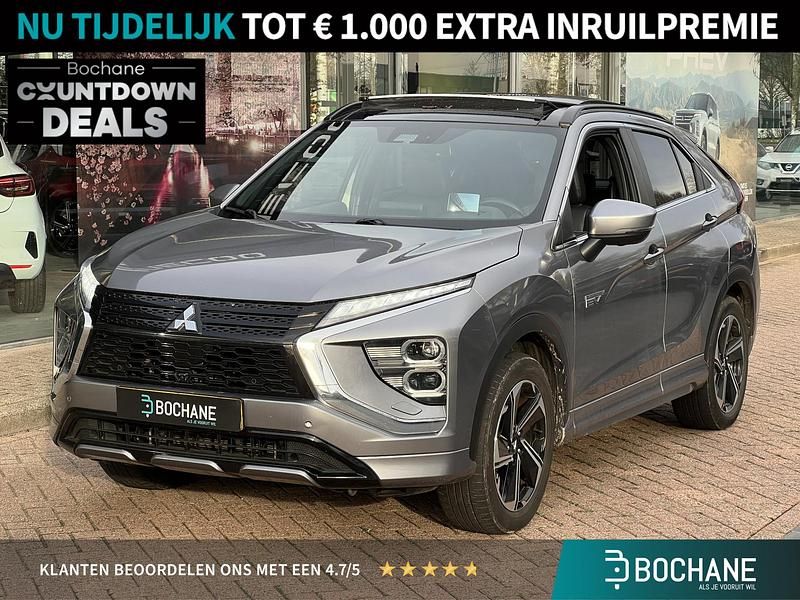Grijs Gebruikt 2021 Mitsubishi Eclipse Cross Instyle SUV | € 25.745 (Eerlijke prijs) - Afbeelding 1/3