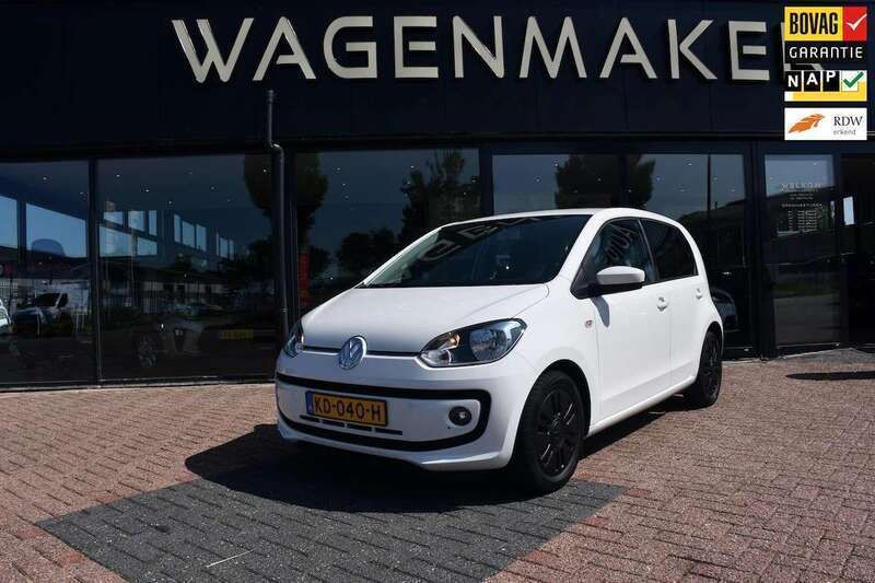 Wit, metallic lak Gebruikt 2016 VW up! high up! Hatchback | € 7.450 (Eerlijke prijs) - Afbeelding 1/4