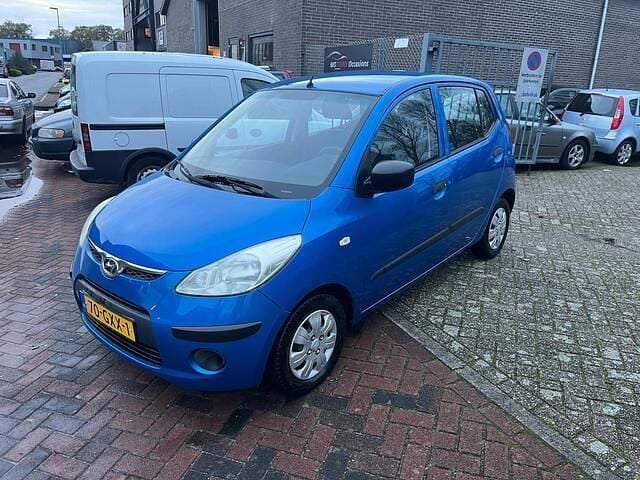 Blauw (metallic) Gebruikt 2008 Hyundai i10 Active Hatchback | € 1.999 (Eerlijke prijs) - Afbeelding 1/4