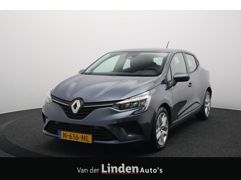 Grijs Gebruikt 2021 Renault Clio V Zen Hatchback | € 12.845 (Eerlijke prijs) - Afbeelding 1/4