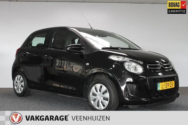 Zwart Gebruikt 2021 Citroën C1 Feel Hatchback | € 8.950 (Eerlijke prijs) - Afbeelding 1/4
