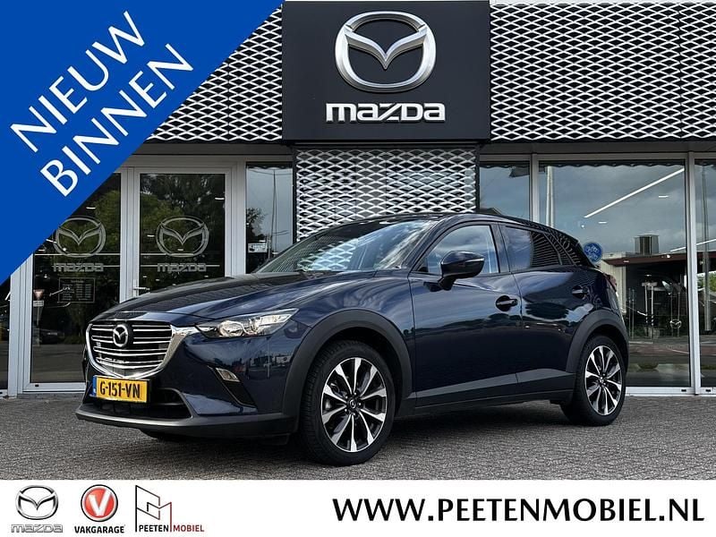 Deep crystal blue Gebruikt 2019 Mazda CX-3 Inclusive SUV | € 18.490 (Eerlijke prijs) - Afbeelding 1/2