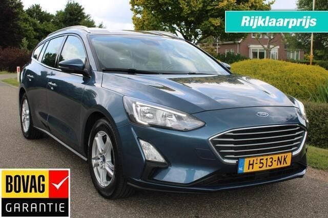 Blauw, metallic lak Gebruikt 2020 Ford Focus Business Edition Stationwagen | € 12.750 (Goede deal) - Afbeelding 1/4