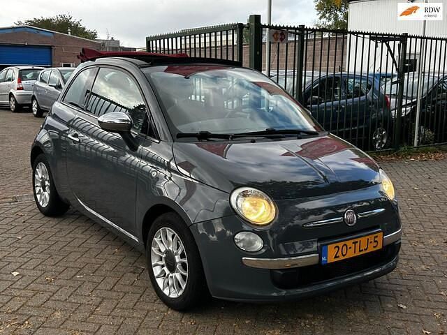 Grijs Gebruikt 2012 Fiat 500C Lounge Cabriolet | € 3.999 (Goede deal) - Afbeelding 1/4