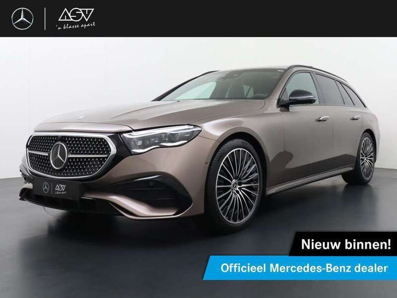 Bruin Nieuw 2025 Mercedes E300 Sport Edition Stationwagen | € 88.095 (Duur) - Afbeelding 1/4