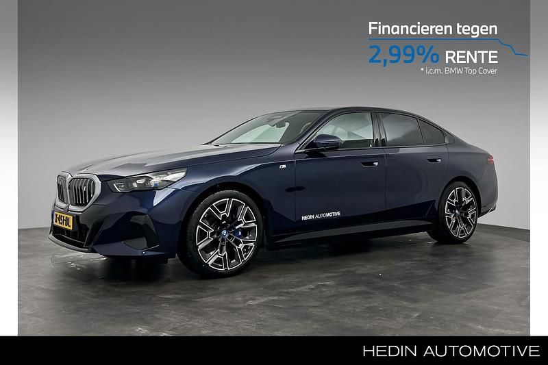 Bmw individual tansanit metallic (blauw metallic) Gebruikt 2023 BMW i5 Comfort Edition Sedan | € 56.880 - Afbeelding 1/4