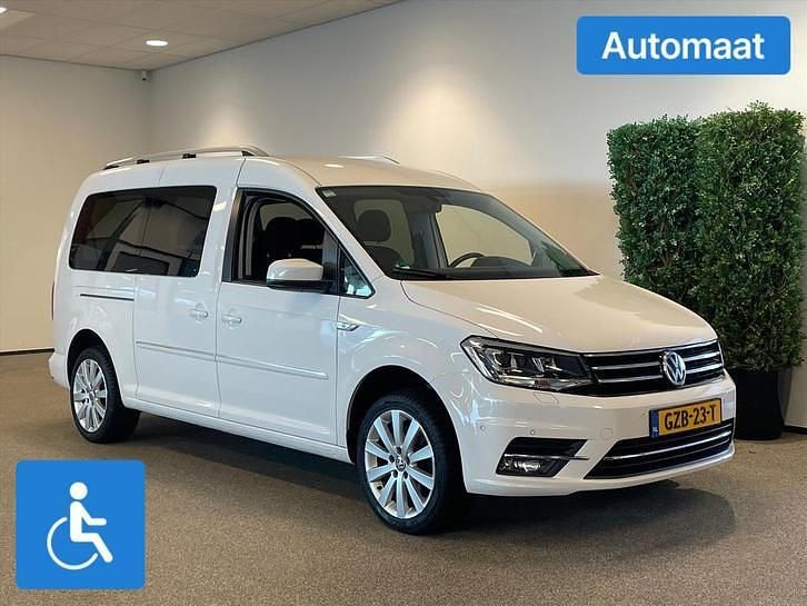 Wit Occasion 2018 VW Caddy Maxi MPV | € 42.950 - Afbeelding 1/4