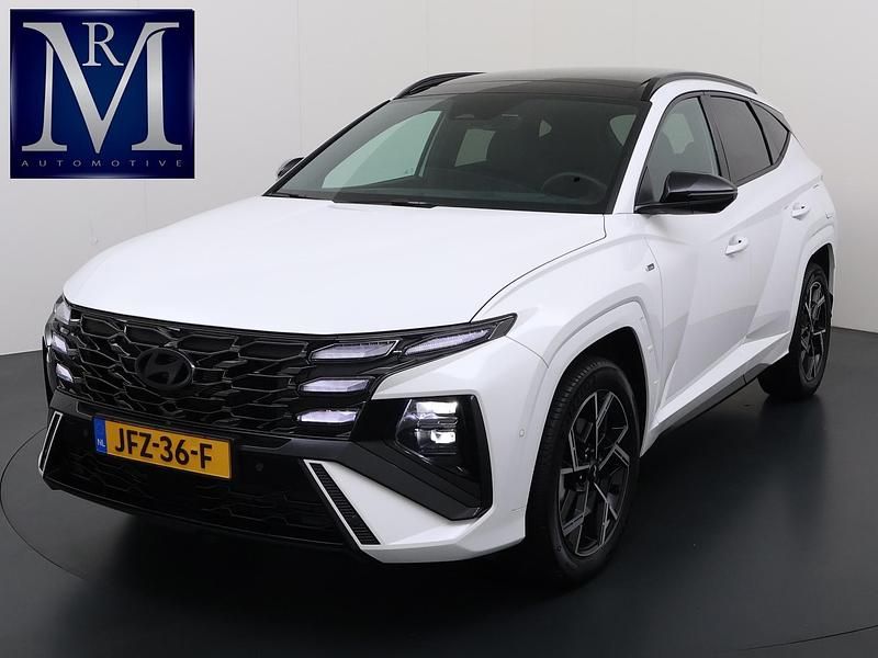 Wit Occasion 2025 Hyundai Tucson N Line SUV | € 42.899 (Eerlijke prijs) - Afbeelding 1/4