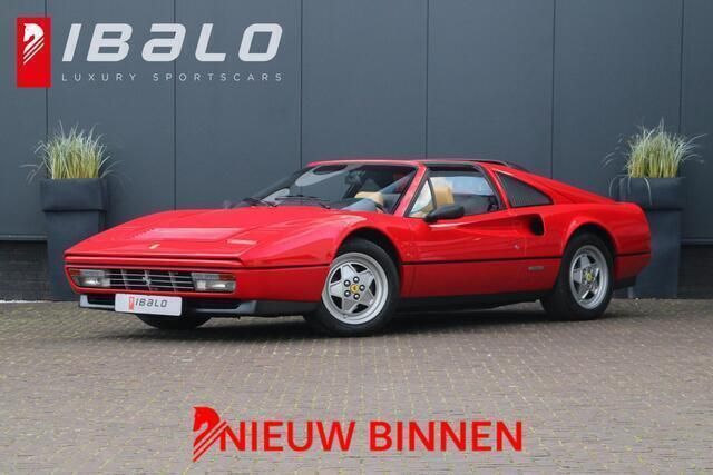 Rood Gebruikt 1989 Ferrari 328 Cabriolet | € 99.950 - Afbeelding 1/4